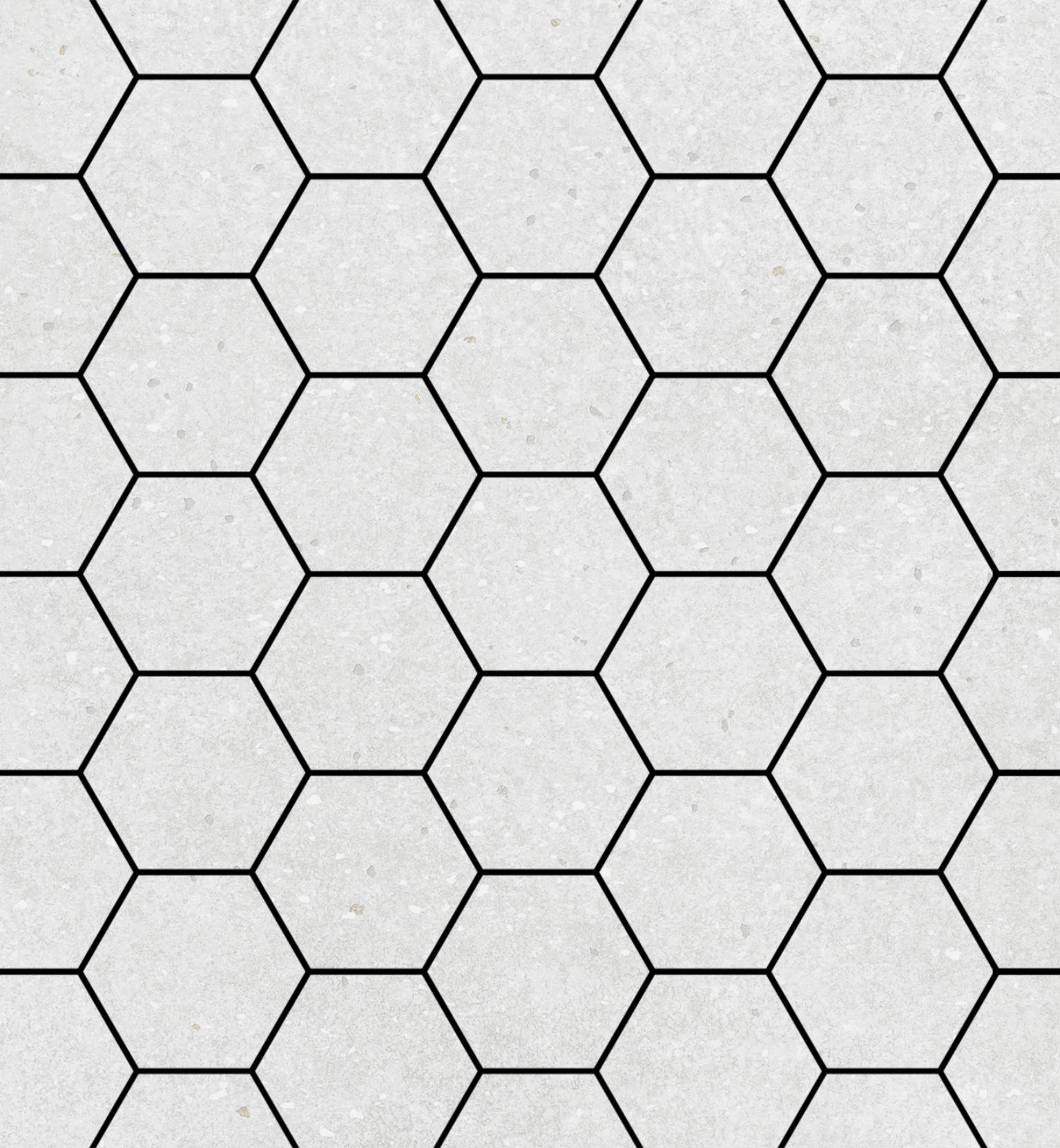 Ashland 3″ Hexagon White Mosaic
