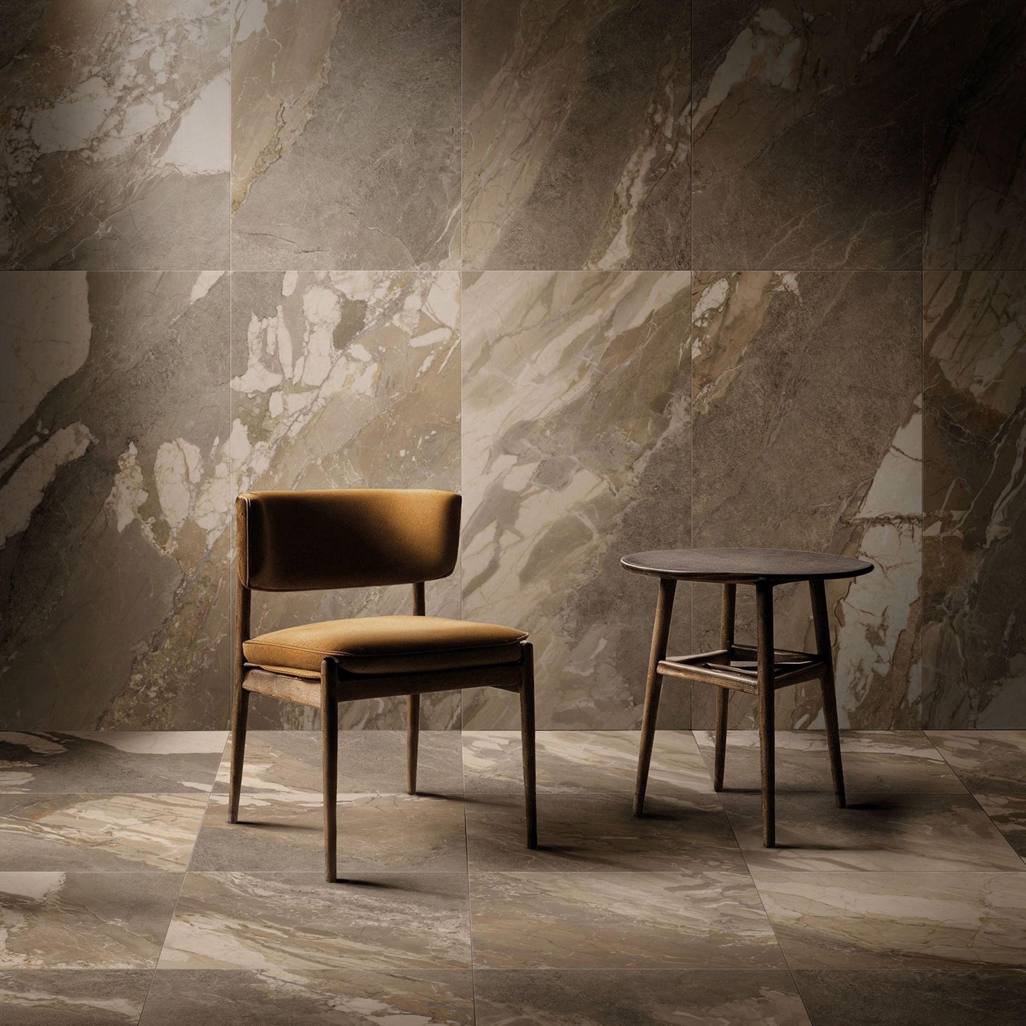Dynasty Taupe Polished/Matte 24x48  | Marino Tile NY