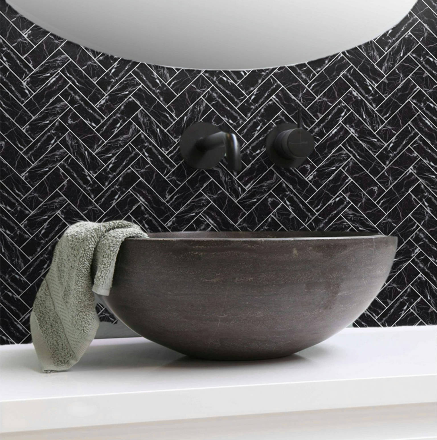 Nero 3x9 Nero 1 | Marino Tile NY