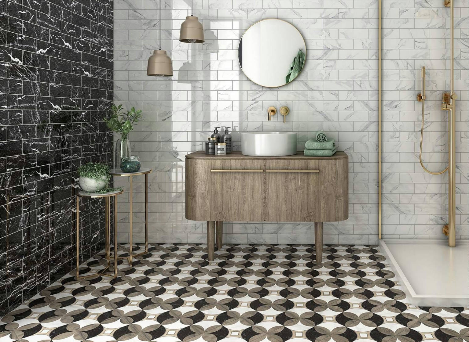 Nero 3x9 Nero | Marino Tile NY