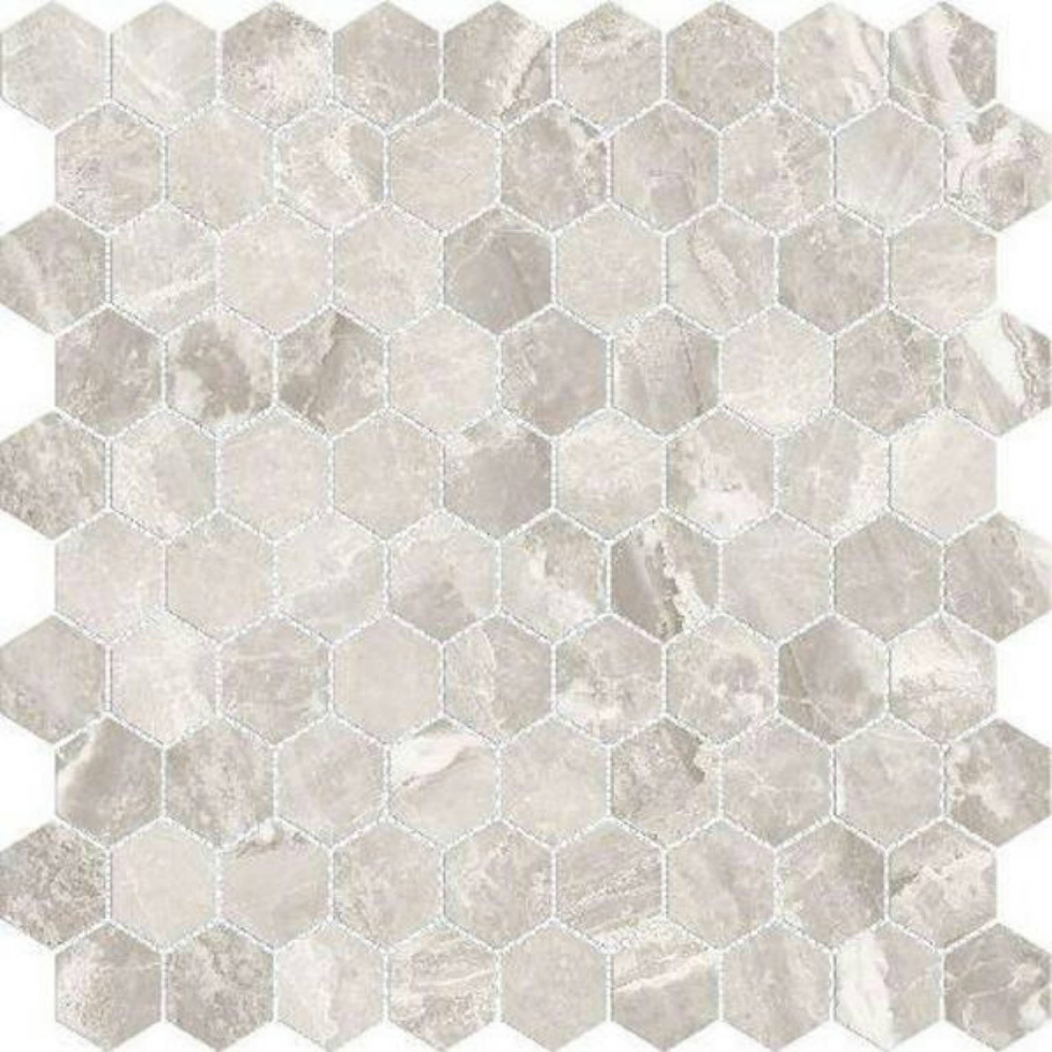Polished 1″ Inspiration Hex Mosaic