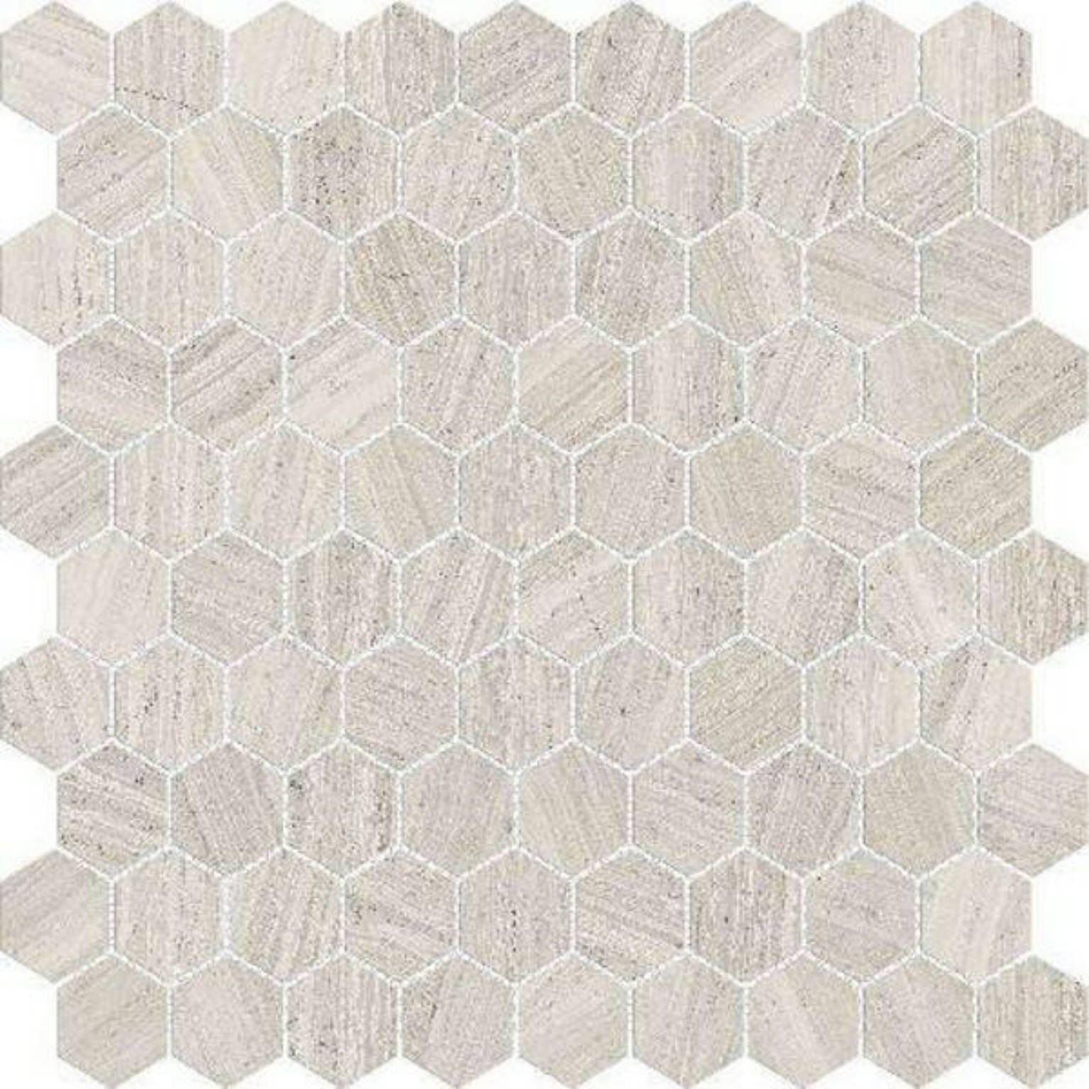 Polished 1" Passion Hex Mosaic