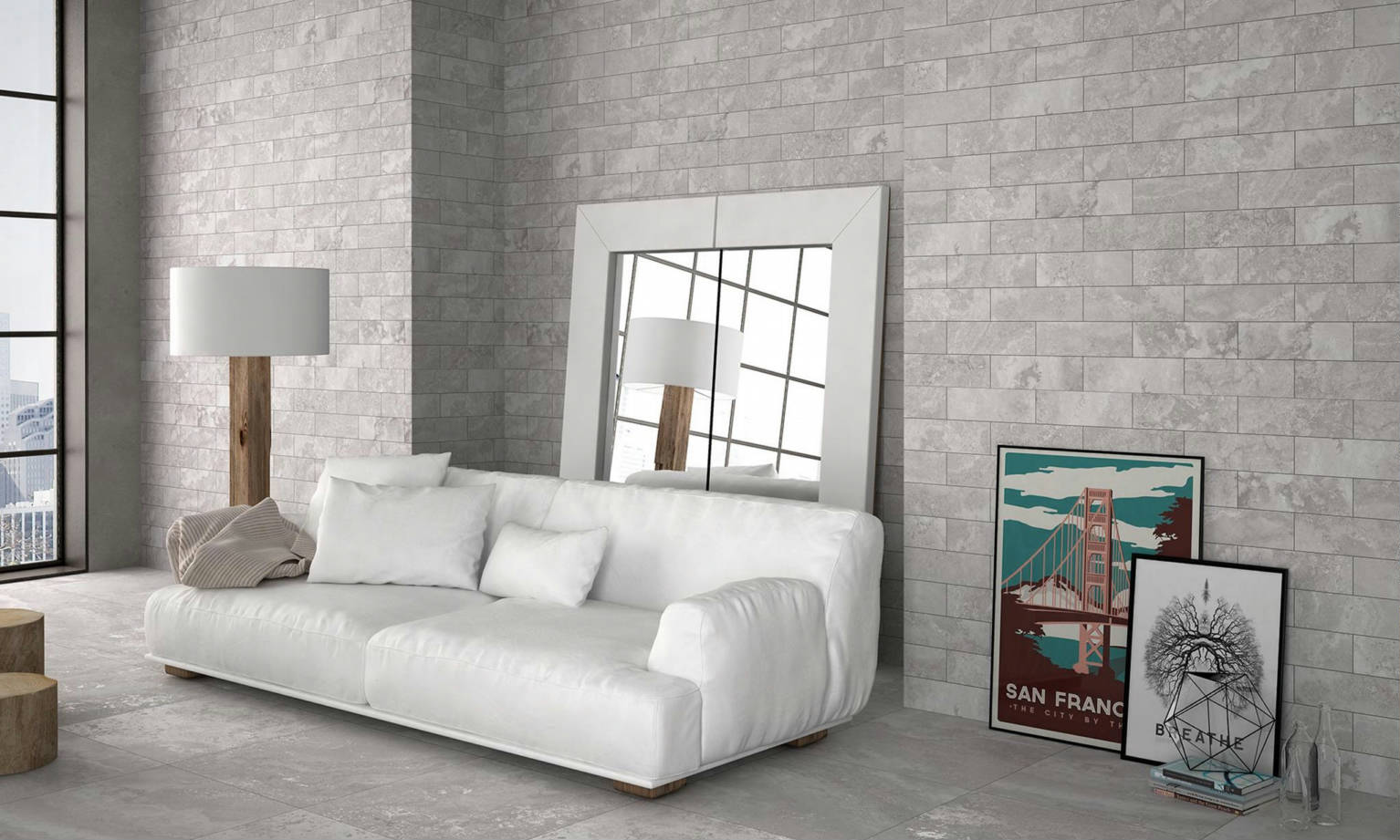 Siena Grigio 4x12 | Marino Tile NY
