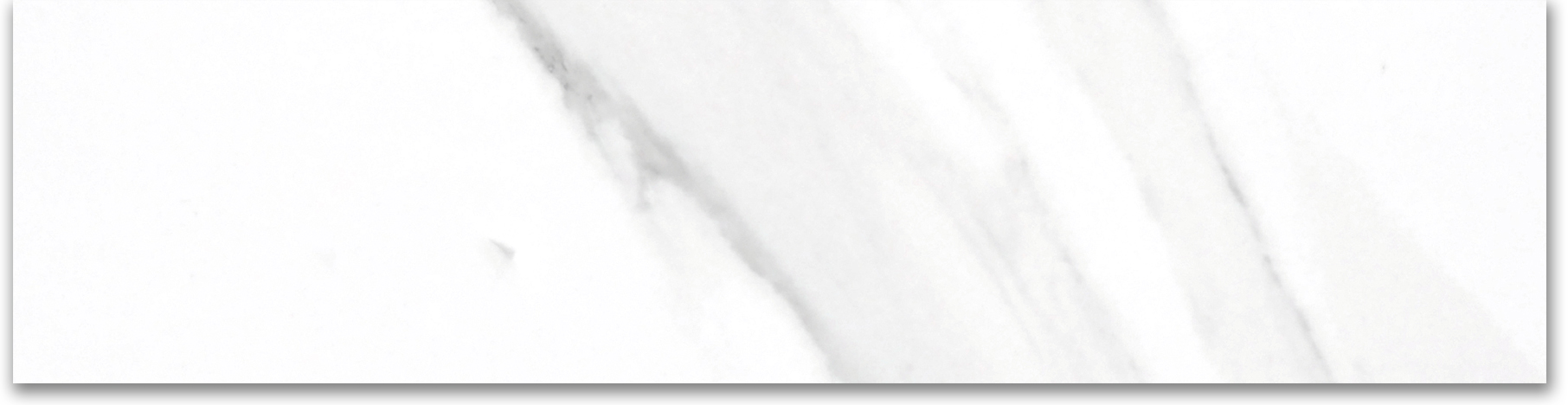 Treasure II Statuario 3×12 Polished Bullnose