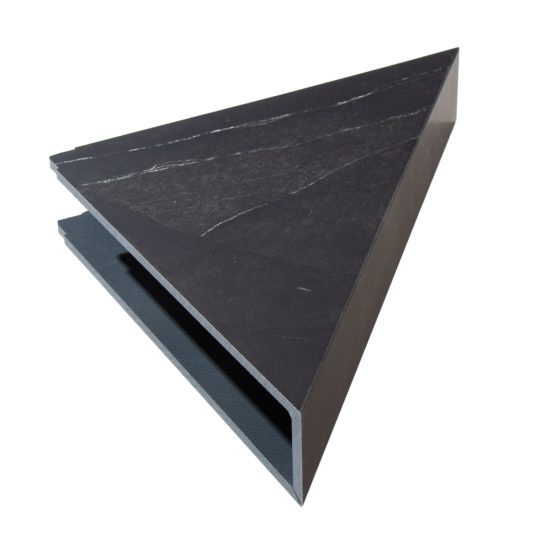 Black Ice Shower Shelf 14.56x7.12x2