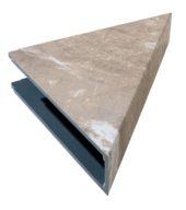 Venetian Marble Shower Shelf 14.56x7.12x2 | Marino Tile NY