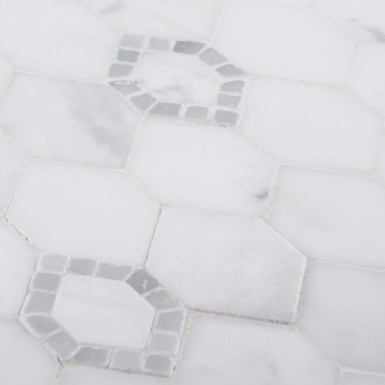 Daffodil Grey Mosaic | Marino Tile NY