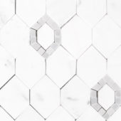 Daffodil Grey Mosaic | Marino Tile NY