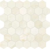 Avorio Crema 2 Hexagon Mosaic | Marino Tile NY