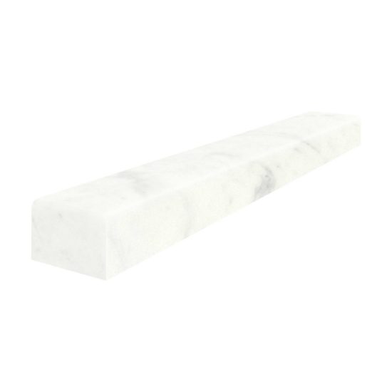 Eterna Bianco 1.25x12 Honed  Deco-Bar