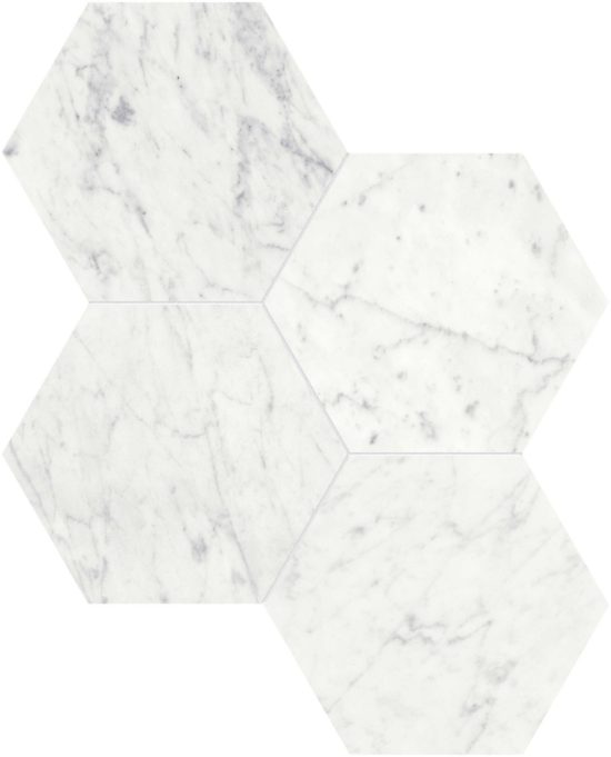 Eterna Bianco 6 Honed Hexagon Mosaic