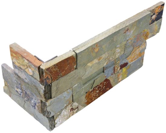 Ledger Stone 6×18 Sierra Assembled Corner
