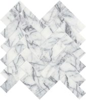Lilac Volta 1.25x4 Herringbone Mosaic | Marino Tile NY