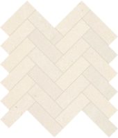 Serene Ivory 1.25x4 Herringbone Mosaic | Marino Tile NY