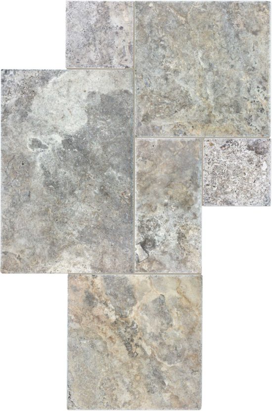 Silver Ash Cobble Pattern Set