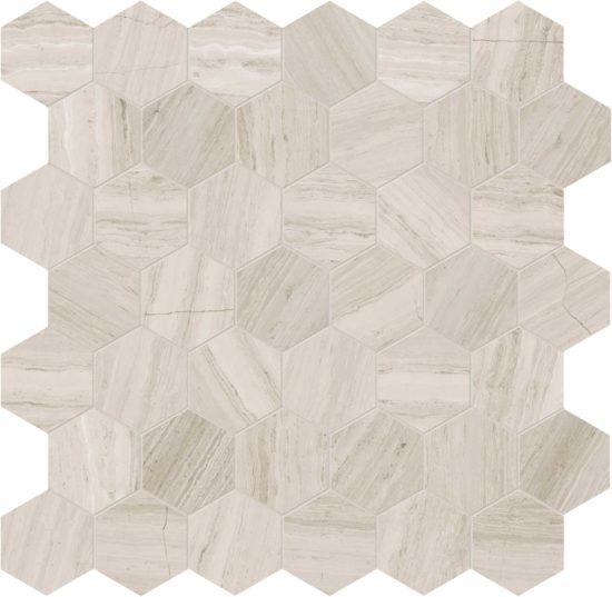 Strada Mist 2 Hexagon Mosaic