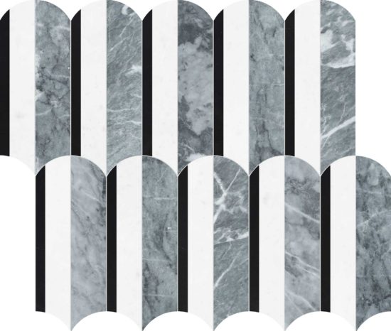 Utopio Hydros Monochromo Mosaic | Marino Tile NY
