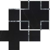 Utopio Schema Monochromo Mosaic | Marino Tile NY