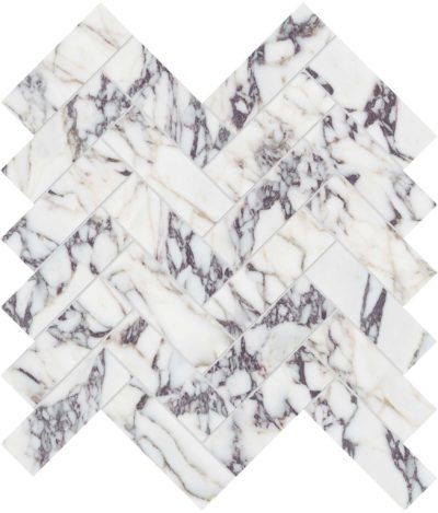 Viola Roccia 1.25×4 Herringbone Mosaic