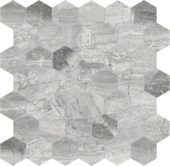 Volcana Notte 2 Hexagon Mosaic | Marino Tile NY