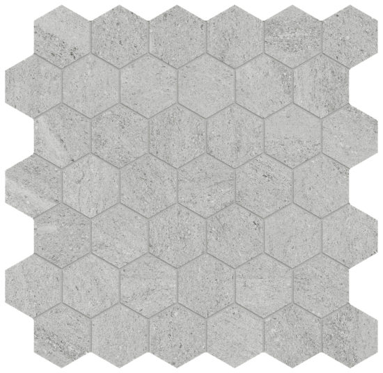 Lithoform 2" Hex Veincut Twilight | Marino Tile NY