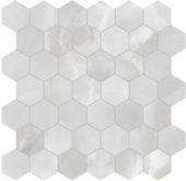 Plata Onyx Crystallo 2 Hexagon Polished | Marino Tile NY