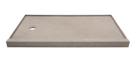 Shower Pan 32x60 Concrete Sand | Marino Tile NY