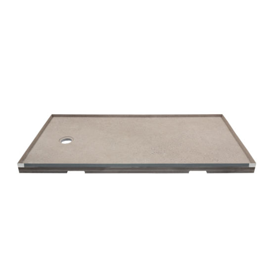 Shower Pan 32x60 Concrete Sand | Marino Tile NY