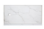 Shower Pan 36x60 Bianco Marble | Marino Tile NY