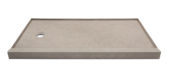 Shower Pan 36x60 Concrete Sand | Marino Tile NY
