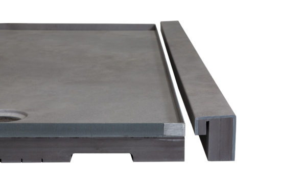 Shower Pan 36x60 Urban Concrete | Marino Tile NY