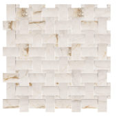 Treasure II Perfect Calacatta 1x2 Basketweave | Marino Tile NY
